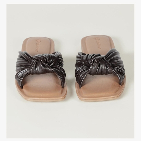 The Drop Women's Ida Bow Flat Sandal Slippers #872, 873 - Picture 10 of 14